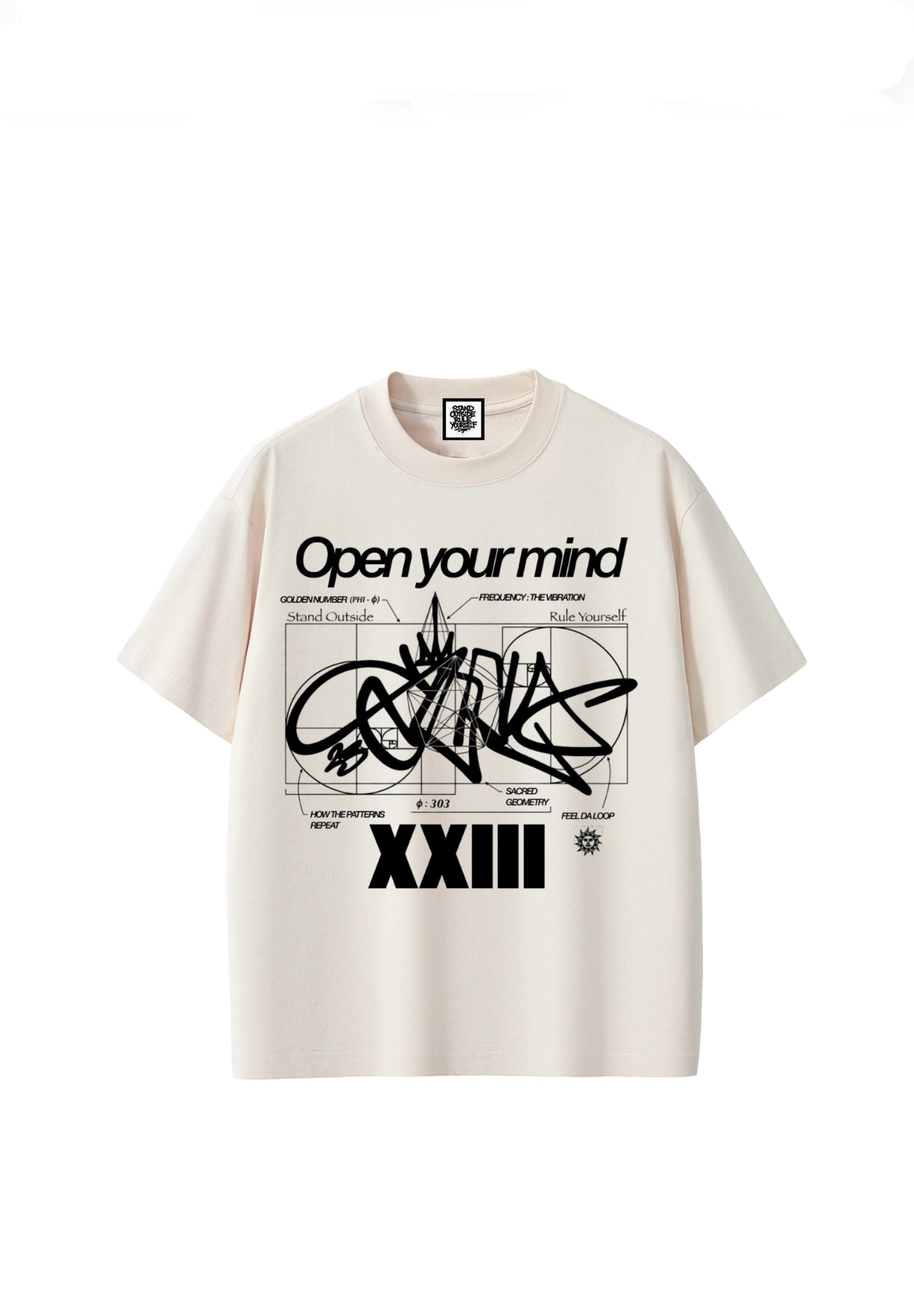 OPEN YOUR MIND (Sorona Quick-Dry Cooling T-Shirt)