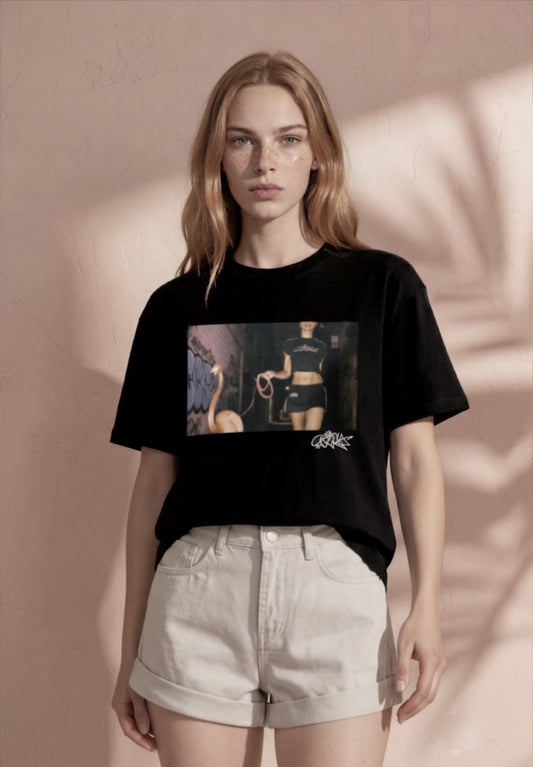 Flamingo_Oversized T-Shirt